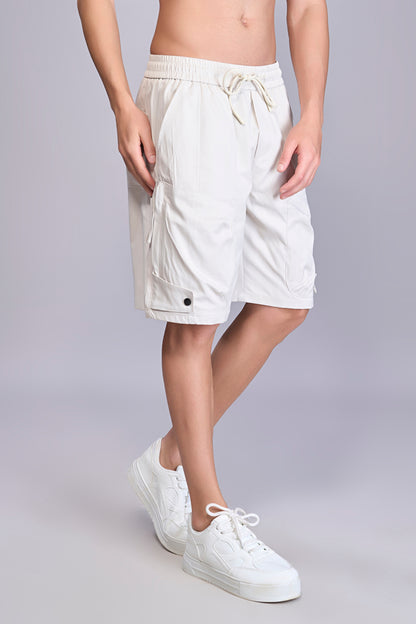 Cream - Cargo Shorts