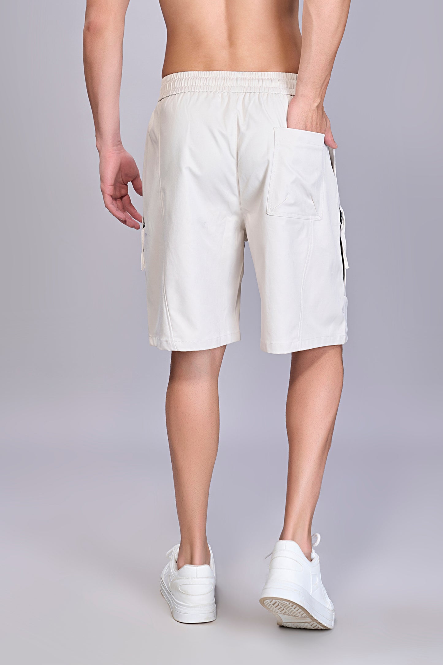 Cream - Cargo Shorts