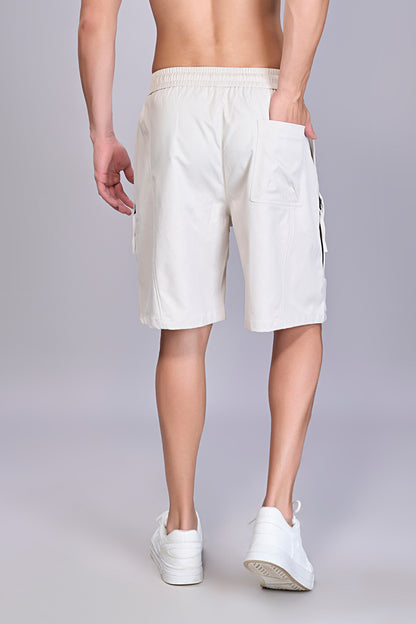 Cream - Cargo Shorts