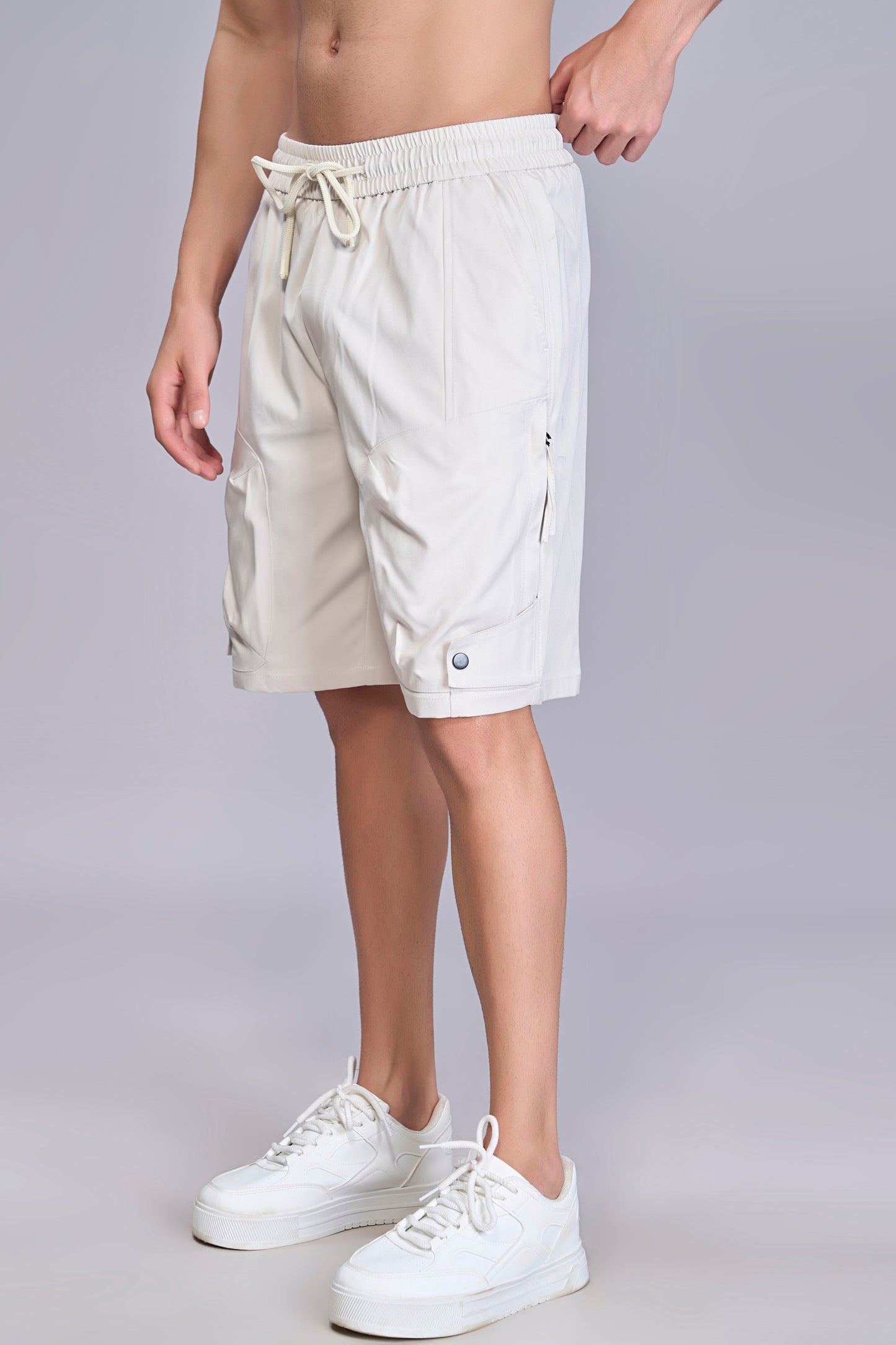 Cream - Cargo Shorts
