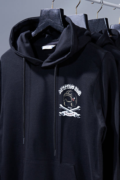 Black Attitude - Full Sleeve Hoodie
