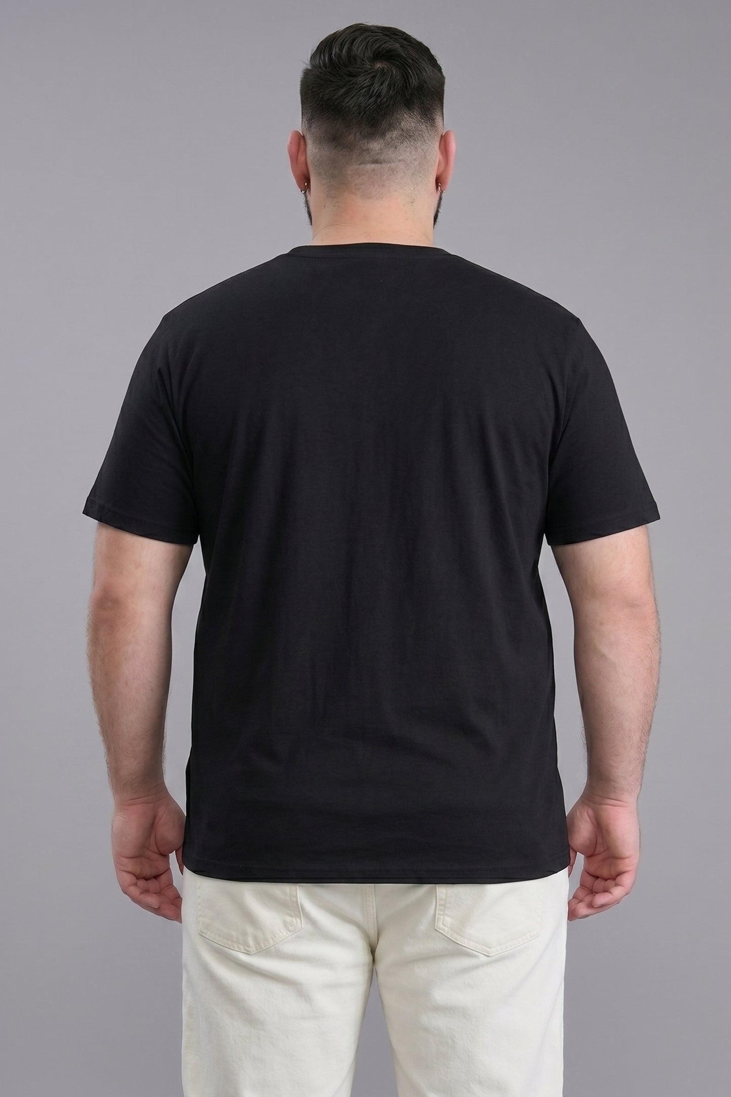 Black Cotton IQ Basics Plus Size
