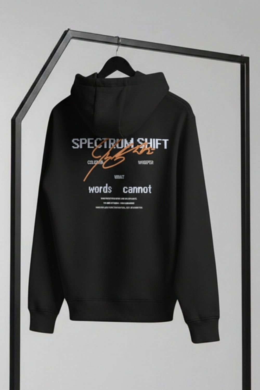 Black Spectrum - Full Sleeve Hoodie