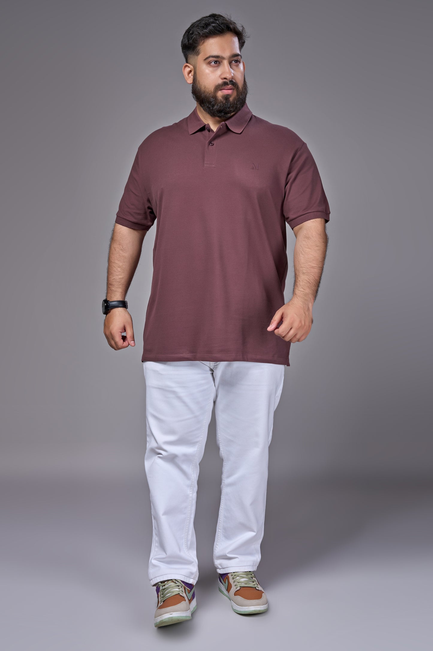 Teak - Cotton Pique Polo Plus Size