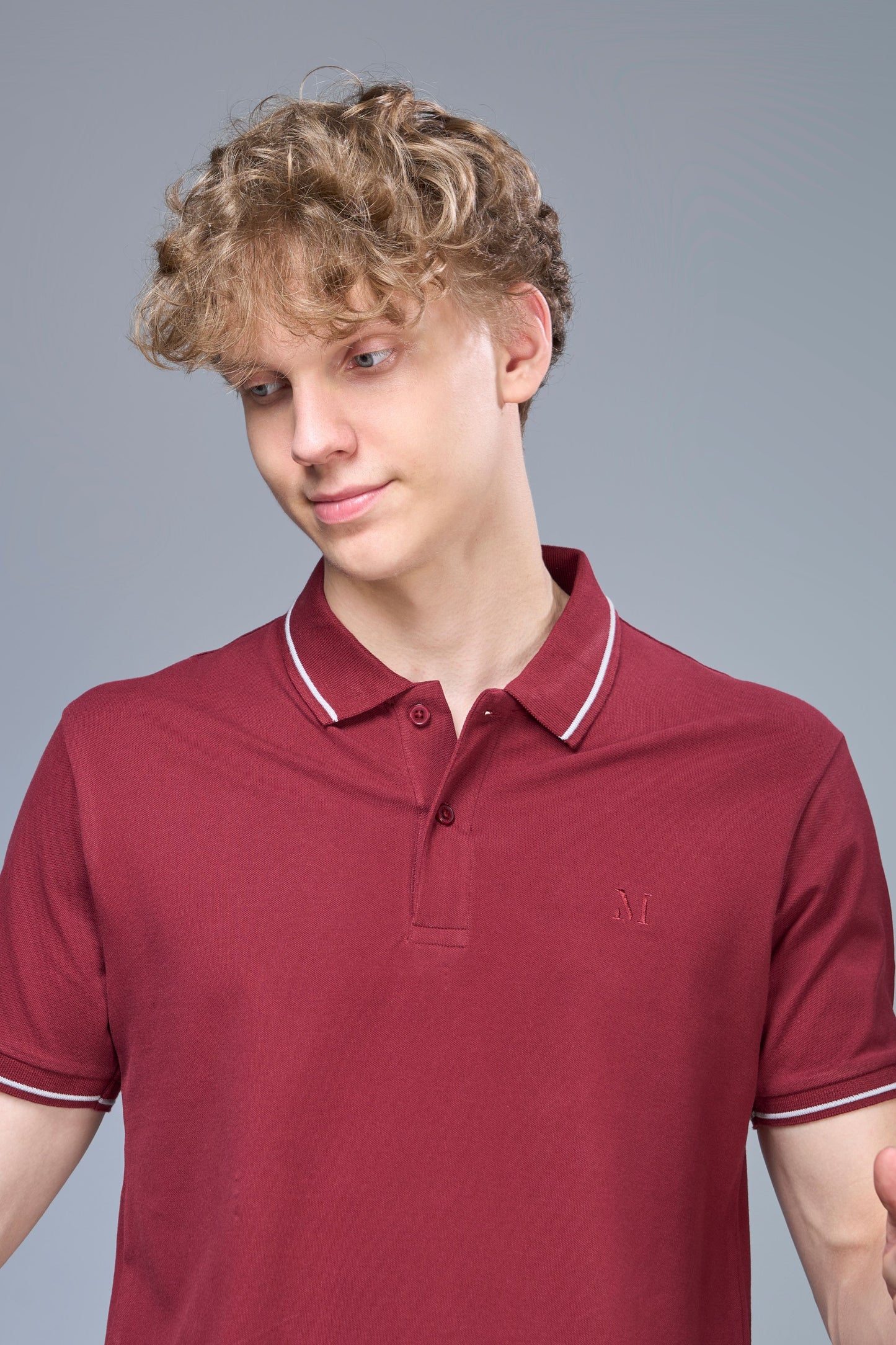 Identity Polo 2.0 - Maroon  Maxzone Clothing M  