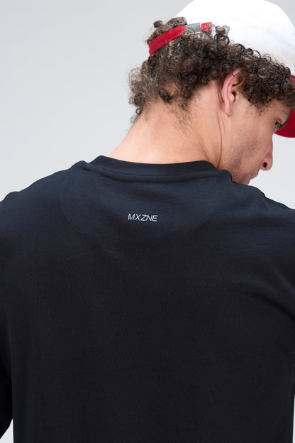 Black - 24*7 Oversize T-shirt