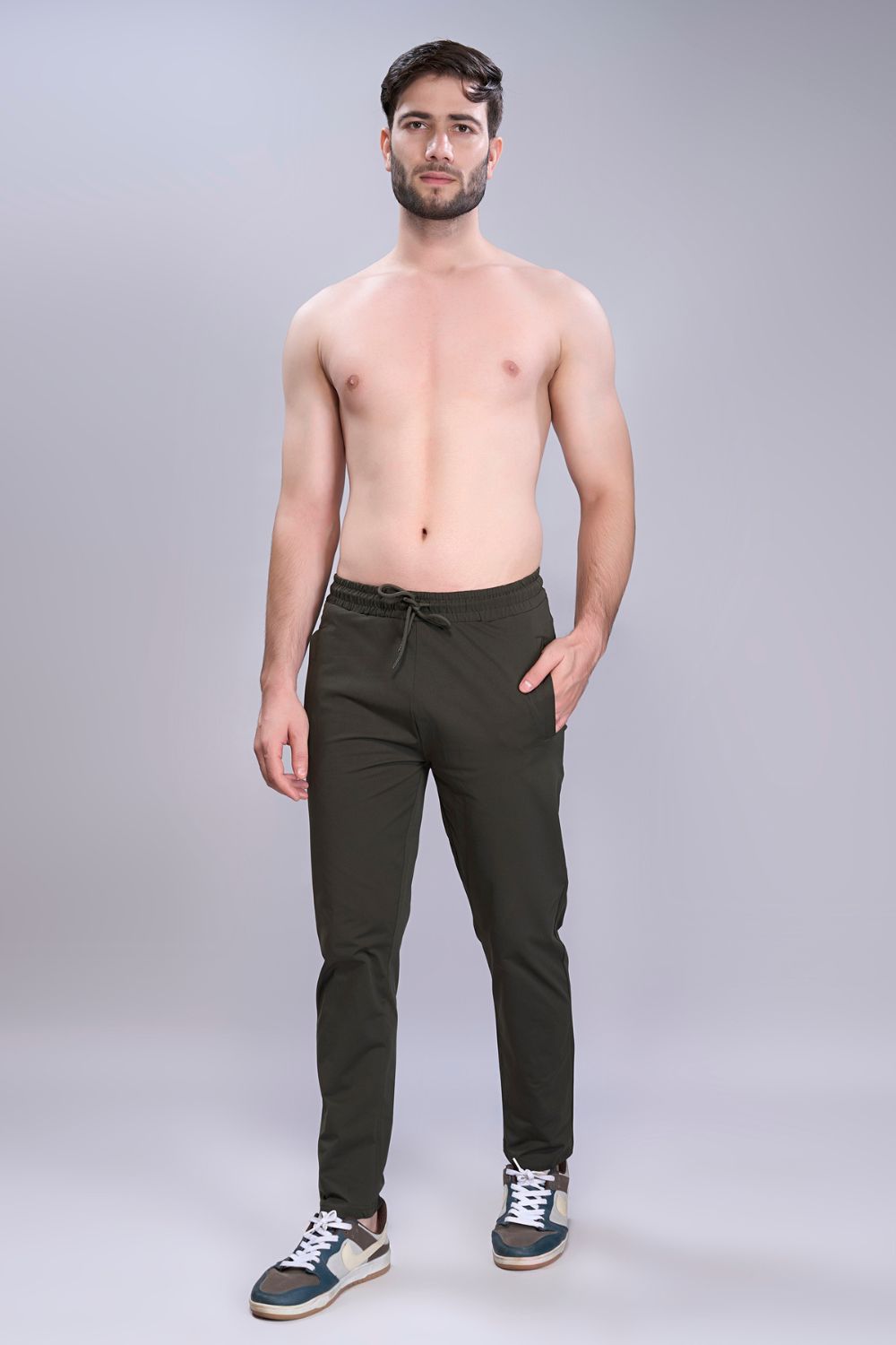 Motion Olive Green 365 Track Pant