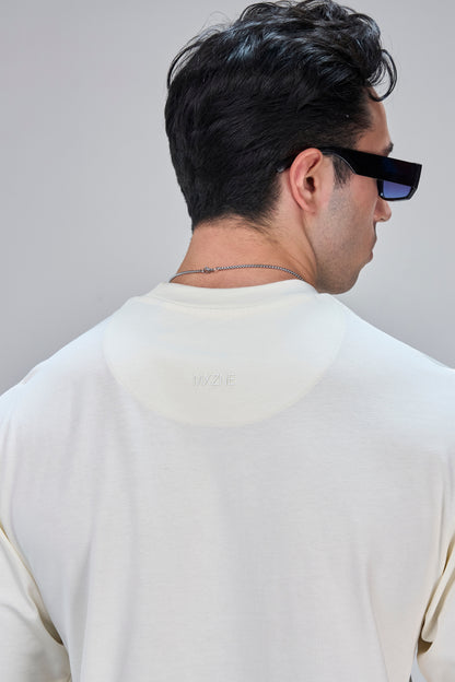Cream - 24*7 Oversize T-shirt