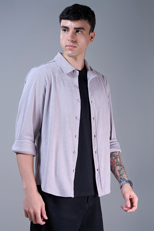 Light Pink - Corduroy Shirt