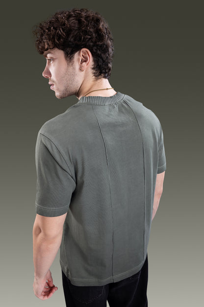 Graphite Grey - Retro Oversize T-shirt