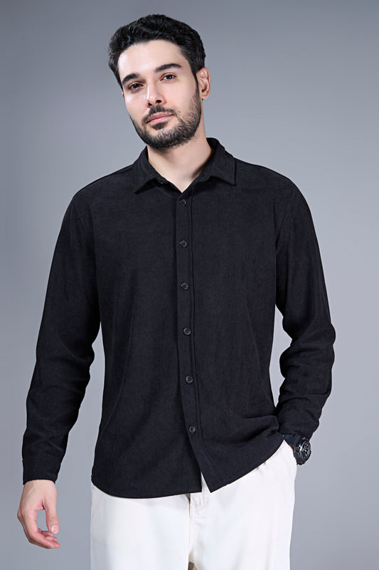Black - Corduroy Shirt