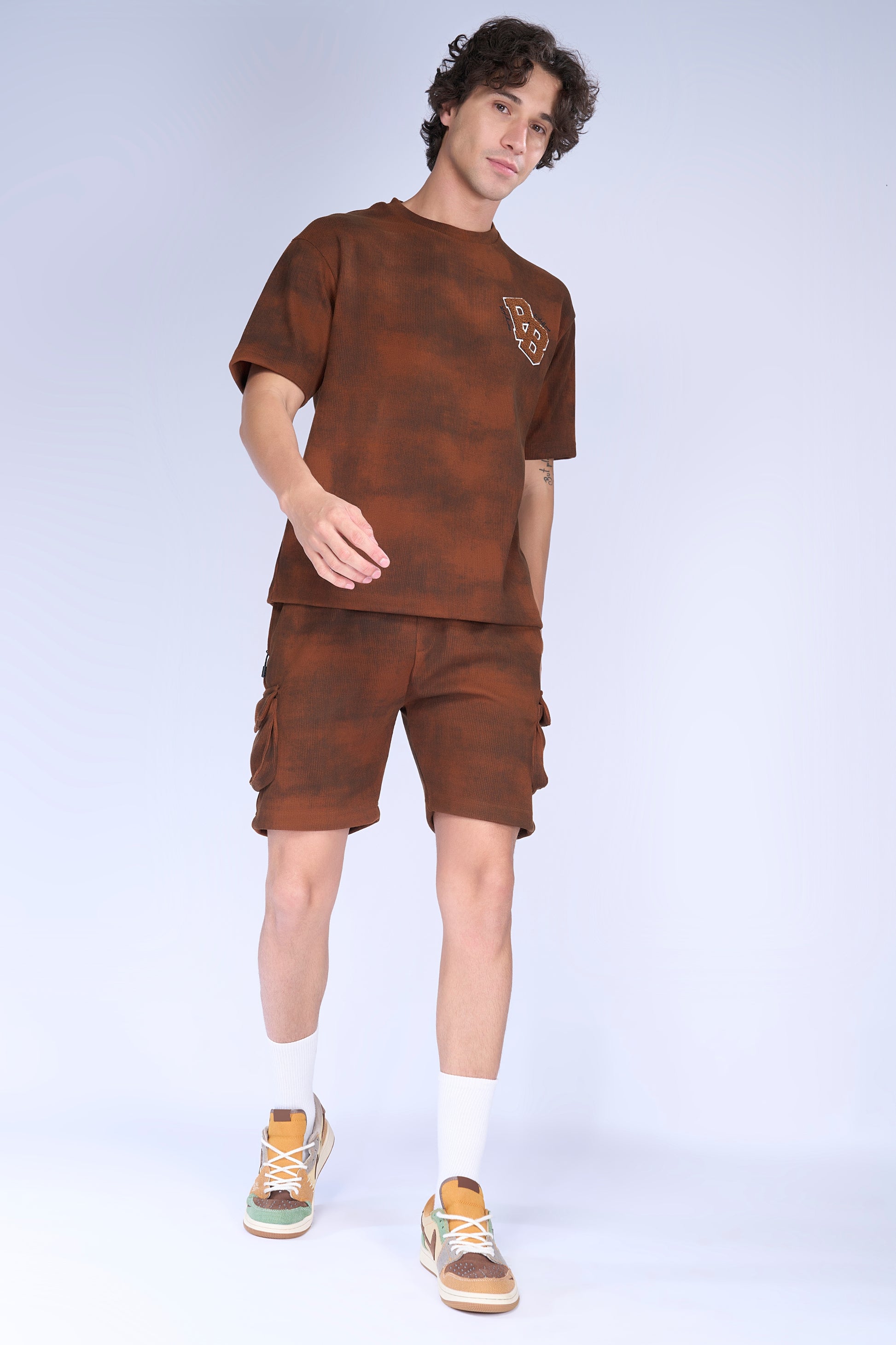 Burnt Orange - Hue Shorts Maxzone Clothing