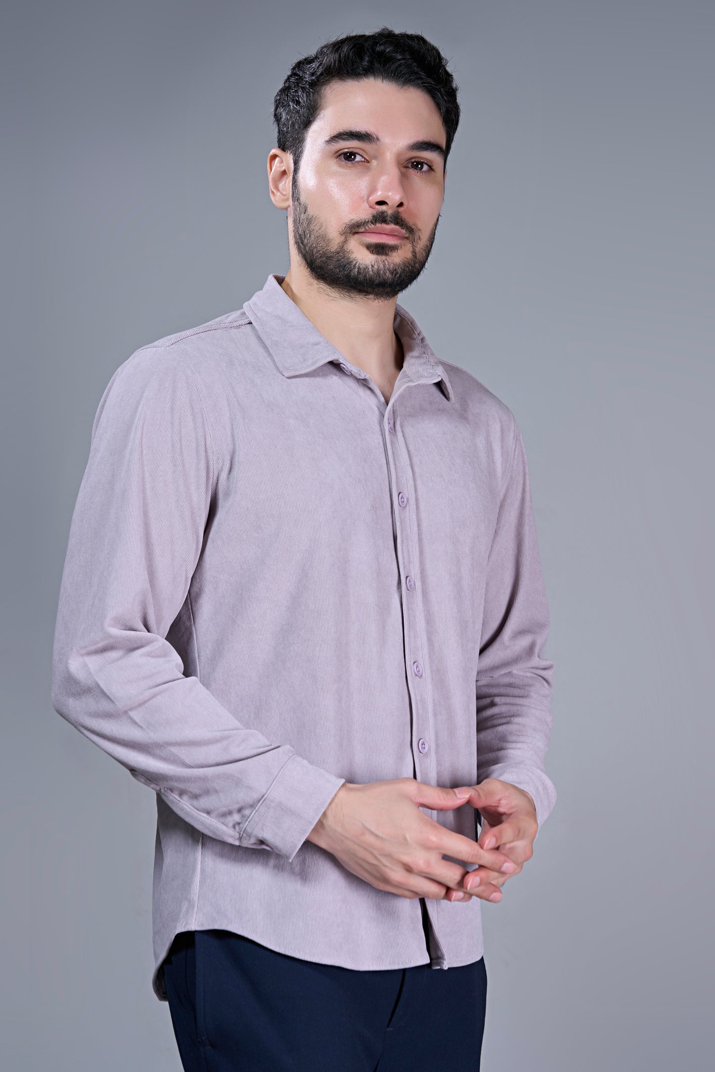 Light Pink - Corduroy Shirt