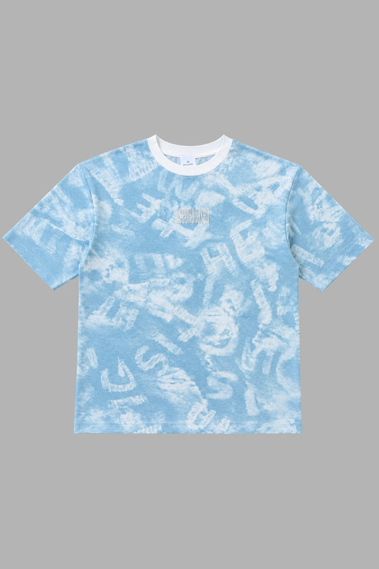 Cool Blue - Aop Core Oversize T-shirt