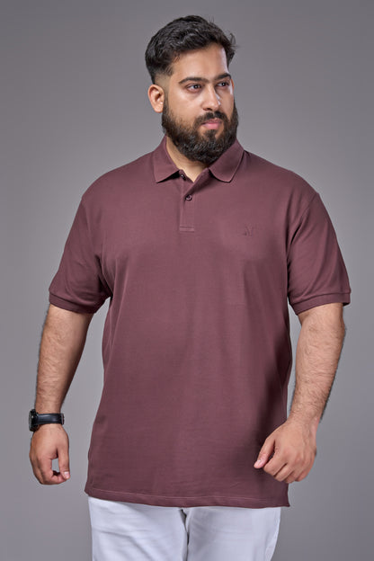Teak - Cotton Pique Polo Plus Size