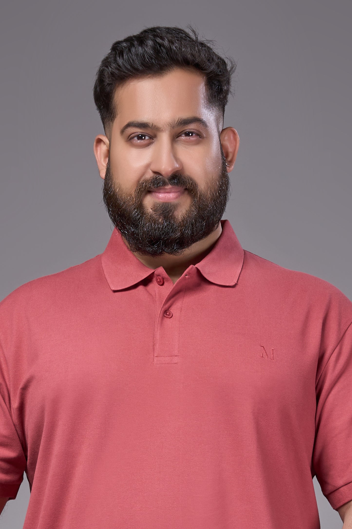 Easta Rose - Cotton Pique Polo Plus Size