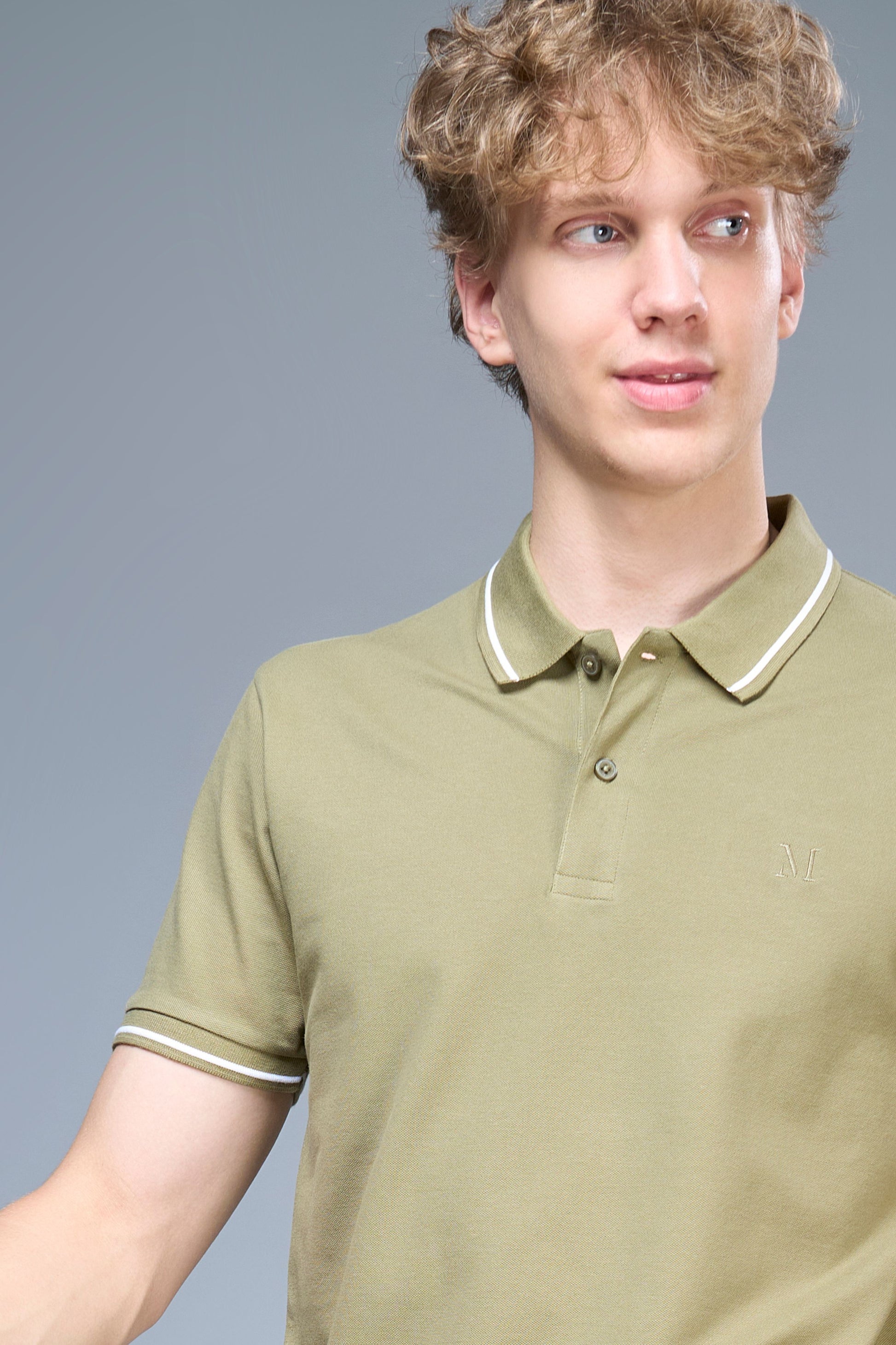 Identity Polo 2.0 - Fern Green Polo T-SHIRT Maxzone Clothing   