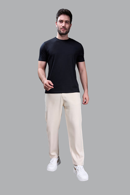 Beige - Linear Track Pant