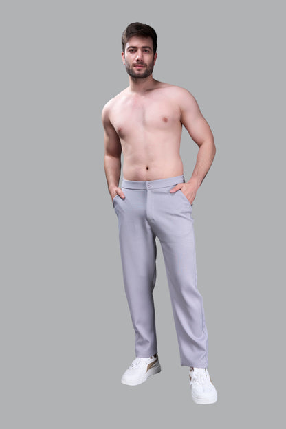 Light Grey - Linear Track Pant