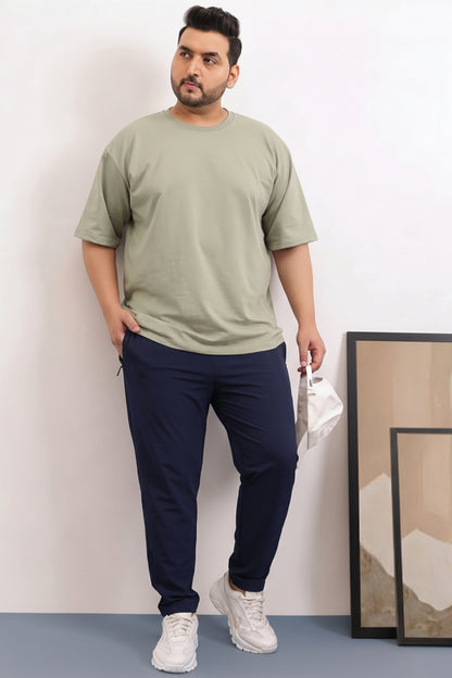 Teal Navy - Motion 365 Track Pant Plus Size