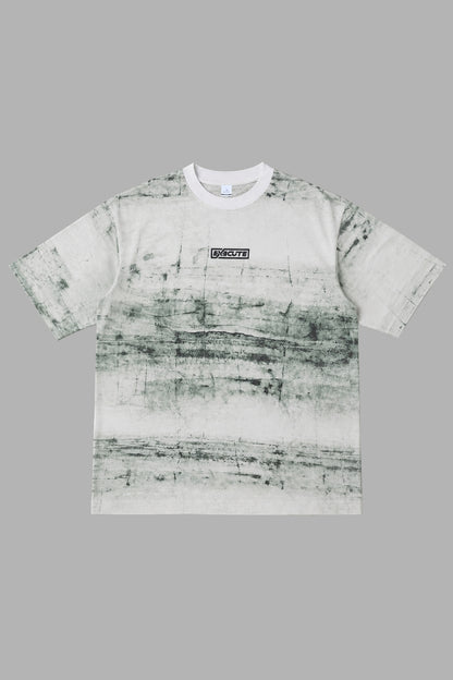White - Aop Core Oversize T-shirt