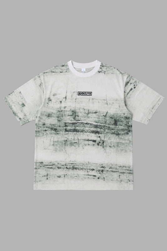 White - Aop Core Oversize T-shirt