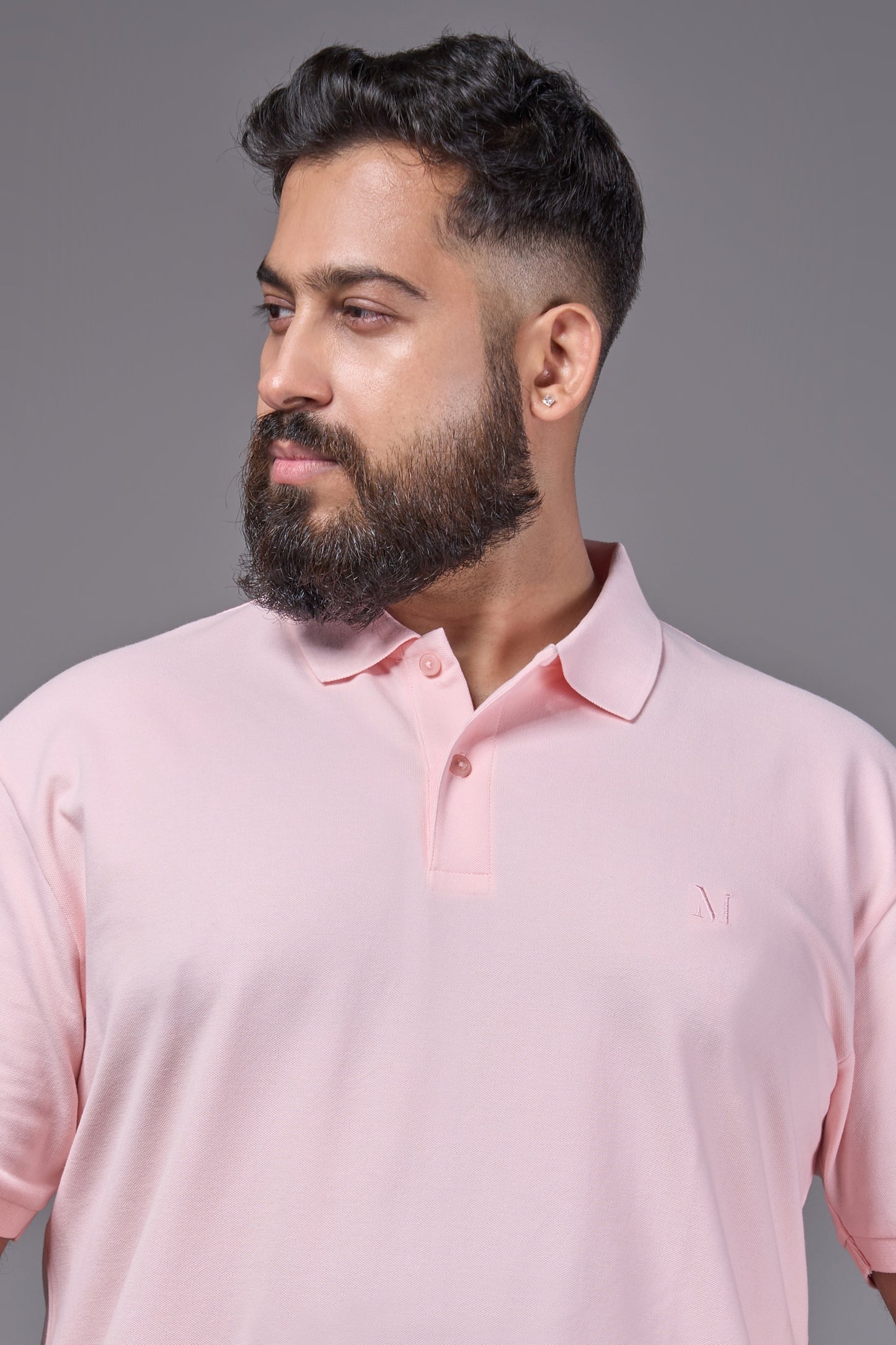 Flamingo - Cotton Pique Polo Plus Size