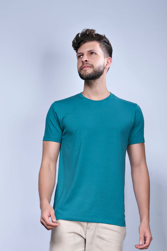 British Green - Stretch t-shirt T-SHIRT Maxzone Clothing 38/M  