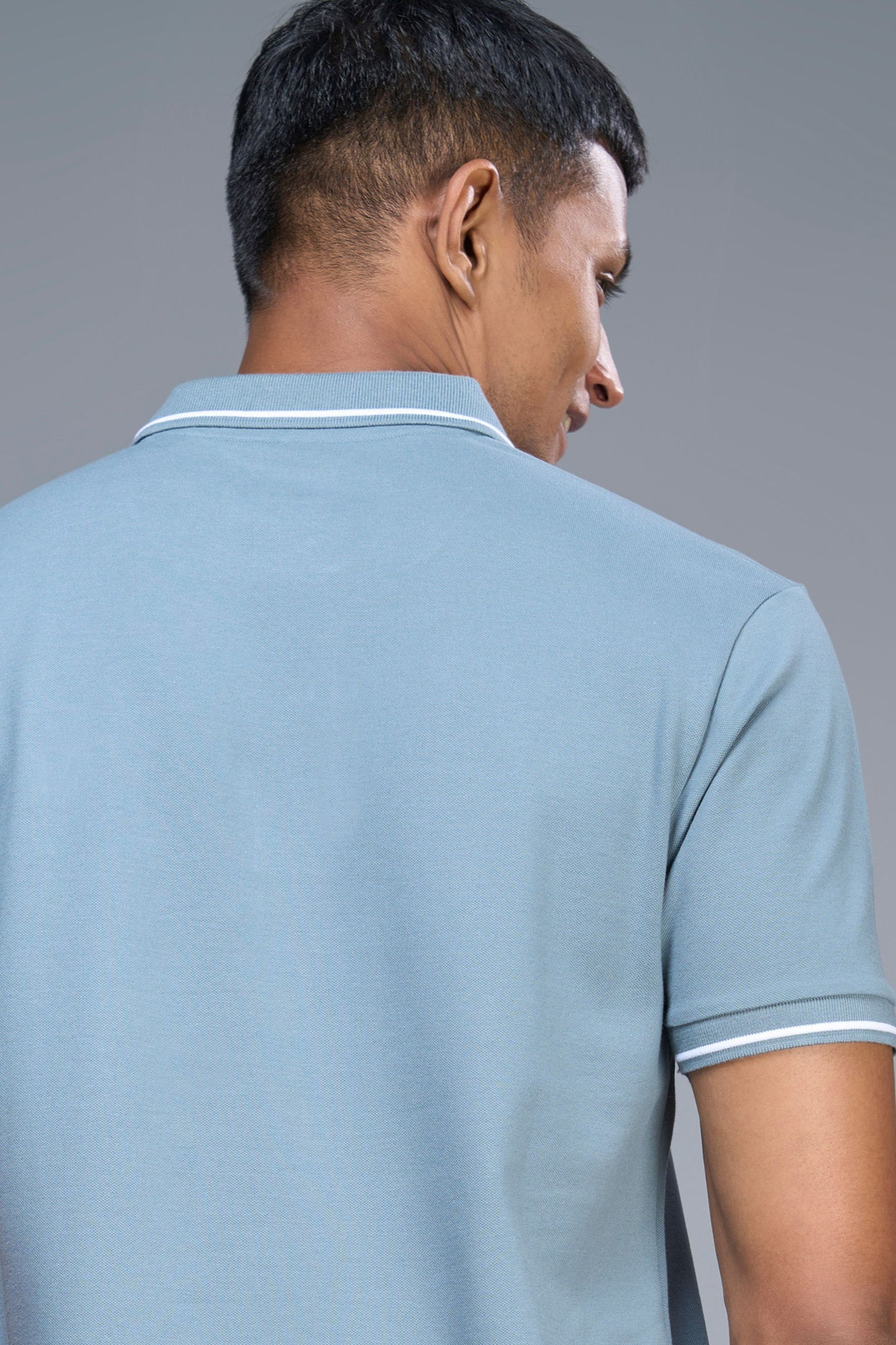 Identity Polo 2.0 - Air Blue Polo T-SHIRT Maxzone Clothing   