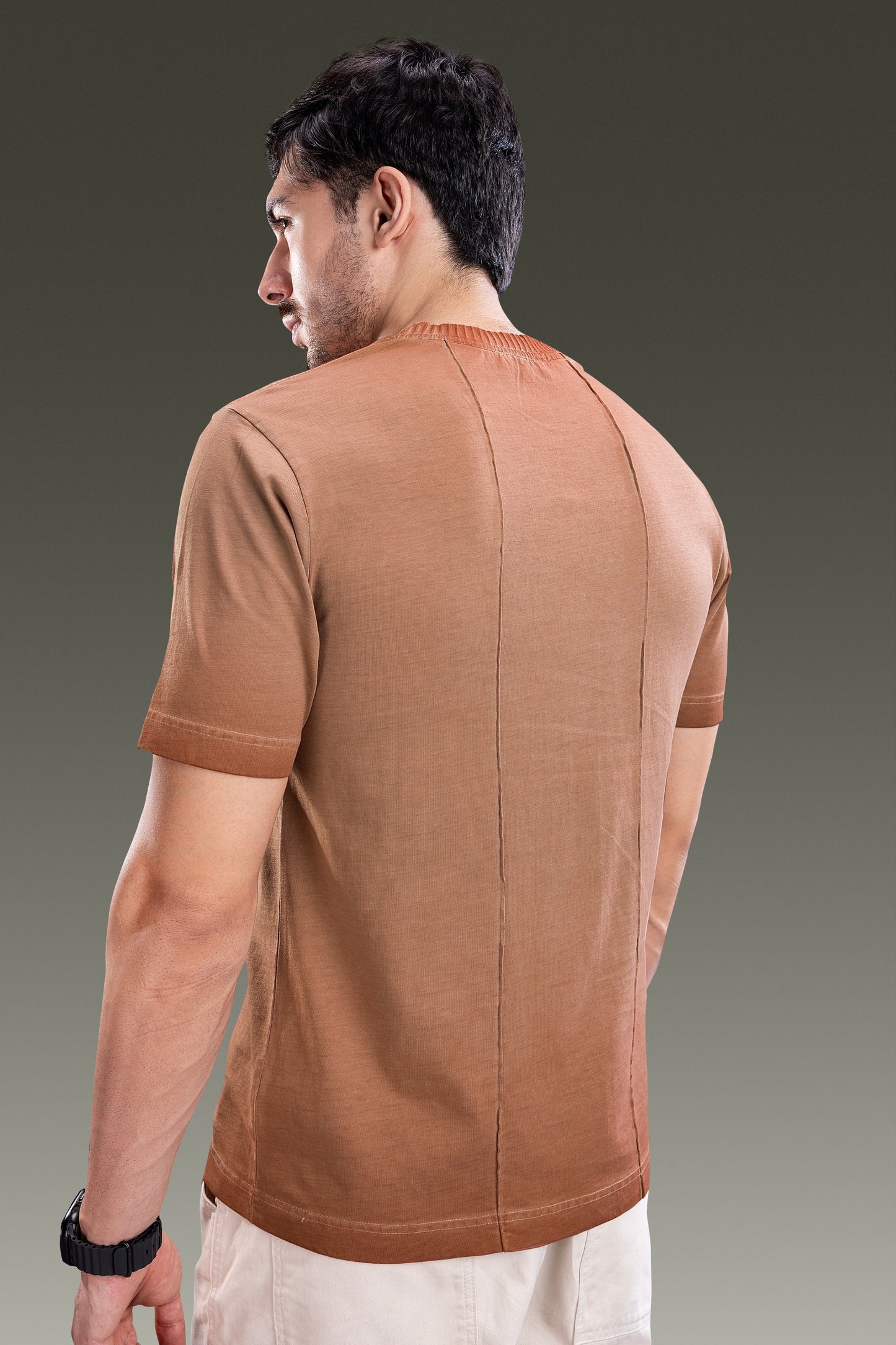 Rosewood Mist - Retro Oversize T-shirt