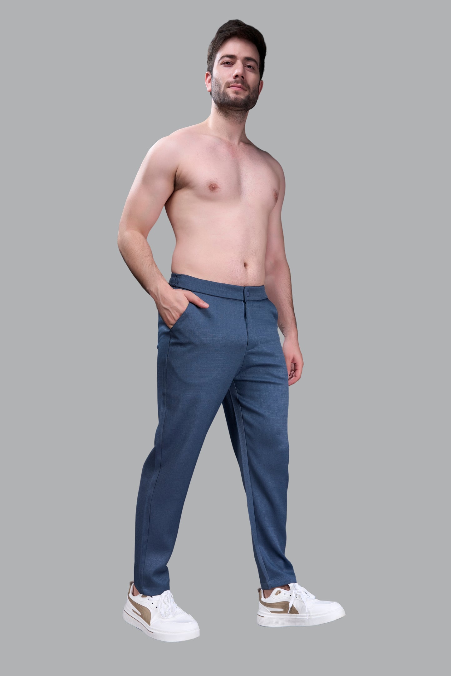 Atlantic Teal - Linear Track Pant