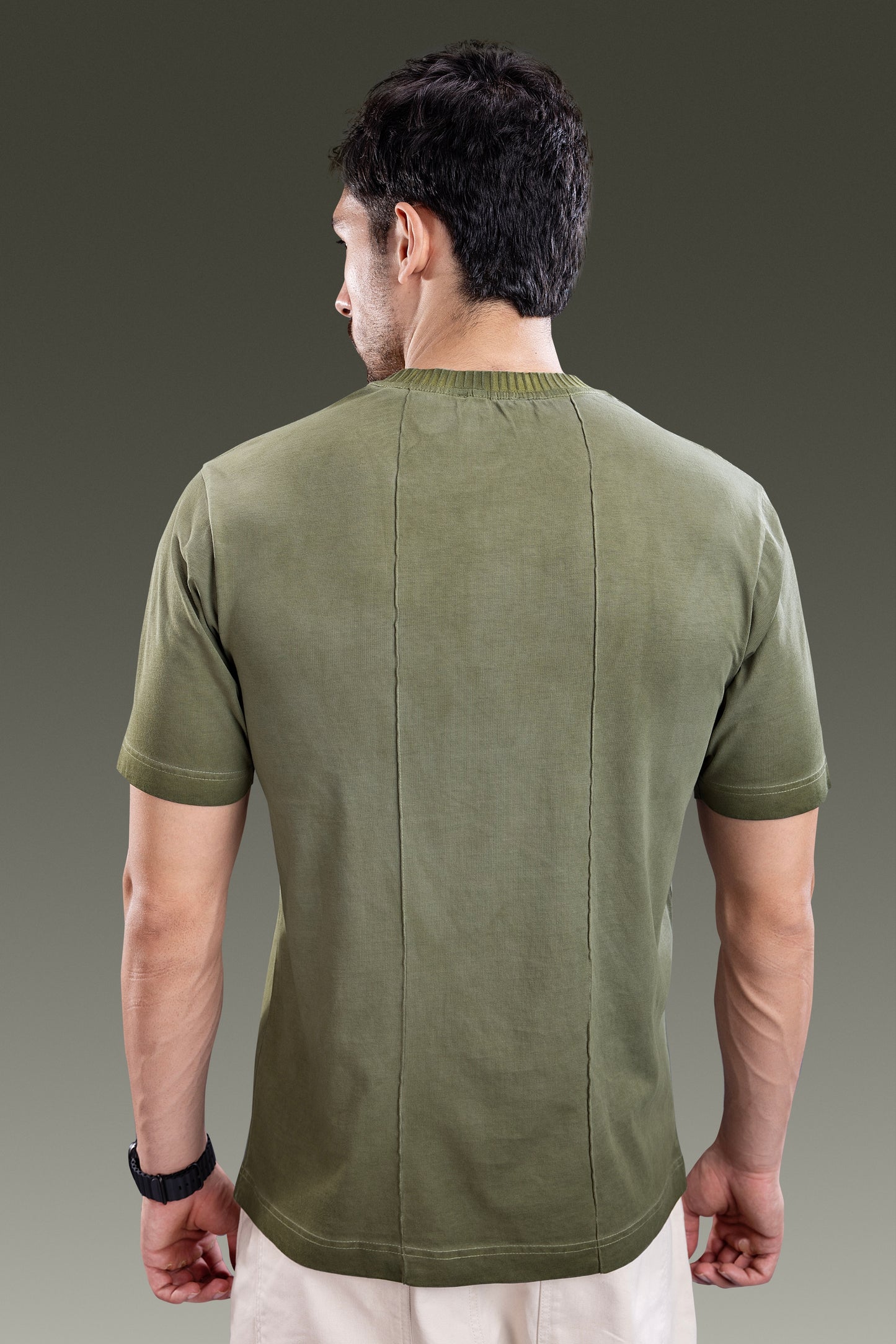 Urban Olive - Retro Oversize T-shirt