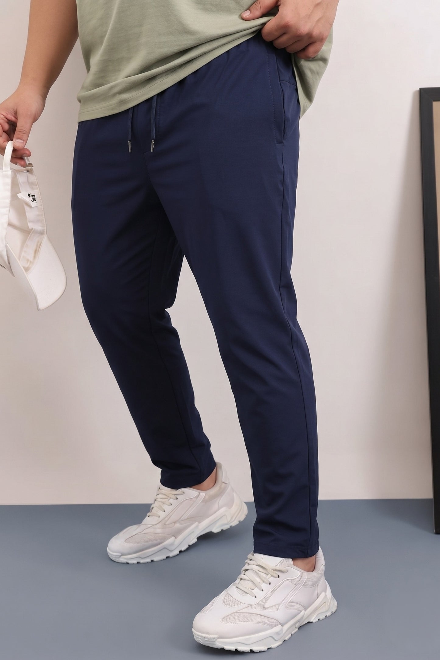 Teal Navy - Motion 365 Track Pant Plus Size
