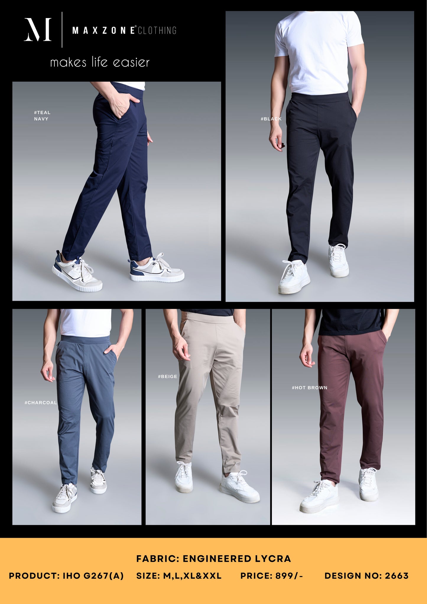 Perfect Track Pant Pack of 12