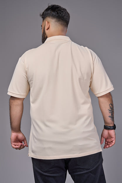 W.Pink - Cotton Pique Polo Plus Size