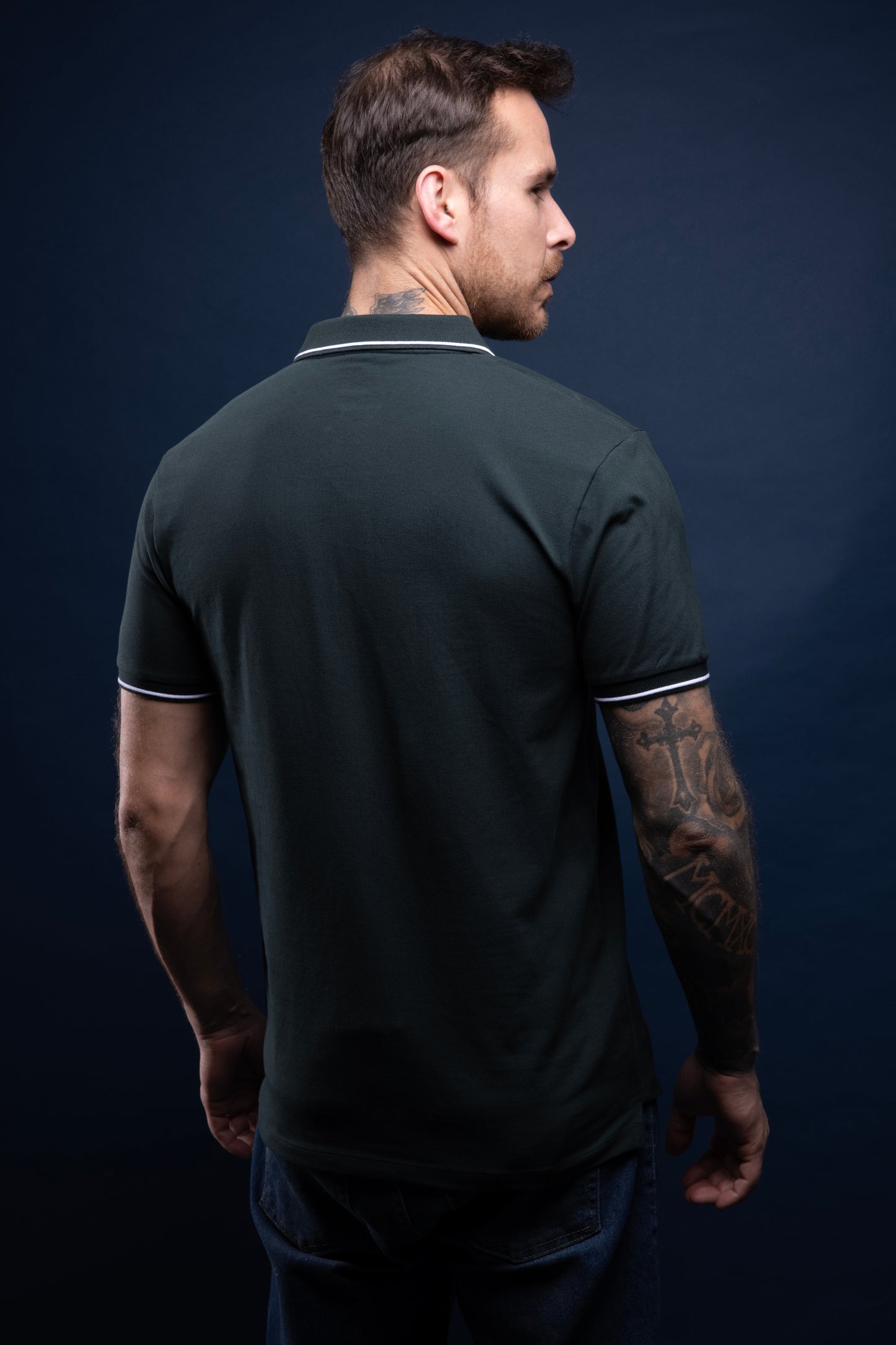 June Green - Identity Pocket Polo Maxzone Clothing