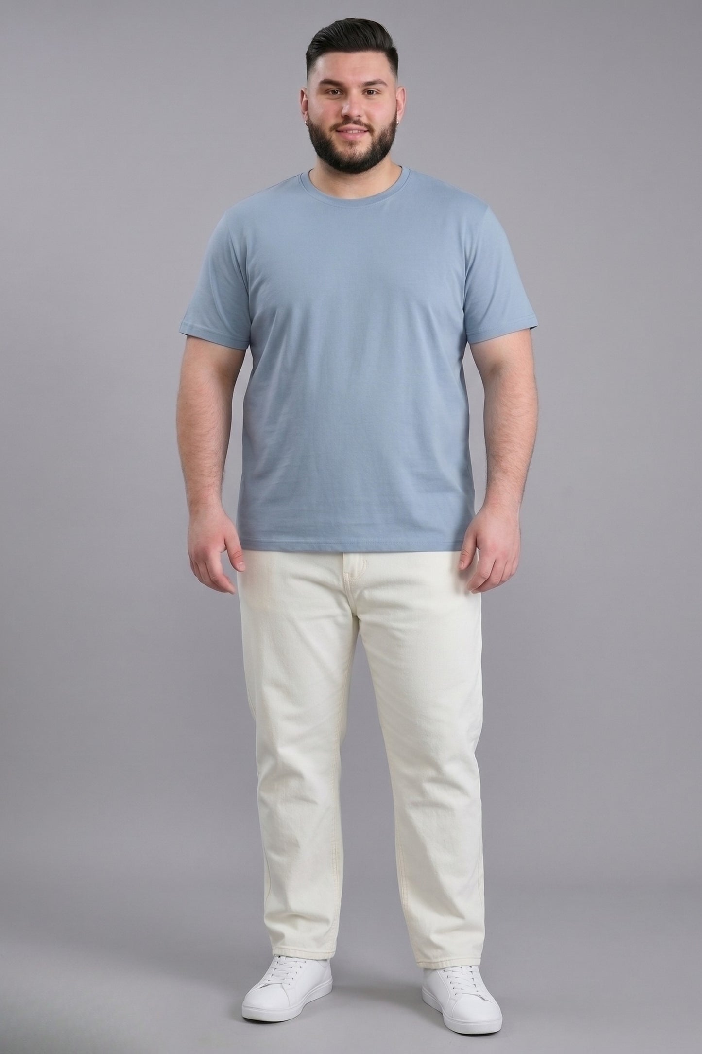 Blue Cotton IQ Basics Plus Size