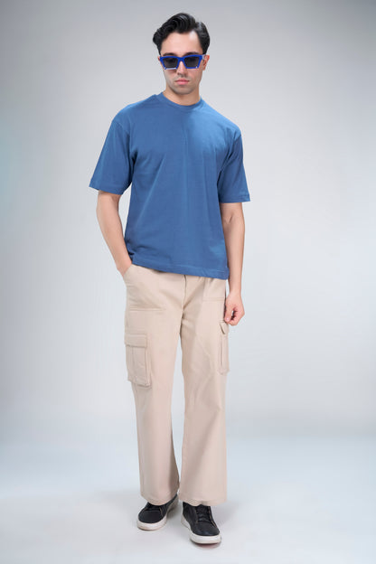 Dark Blue - 24*7 Oversize T-shirt