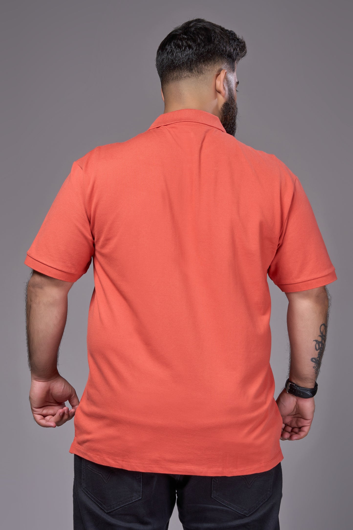 Carrot - Cotton Pique Polo Plus Size