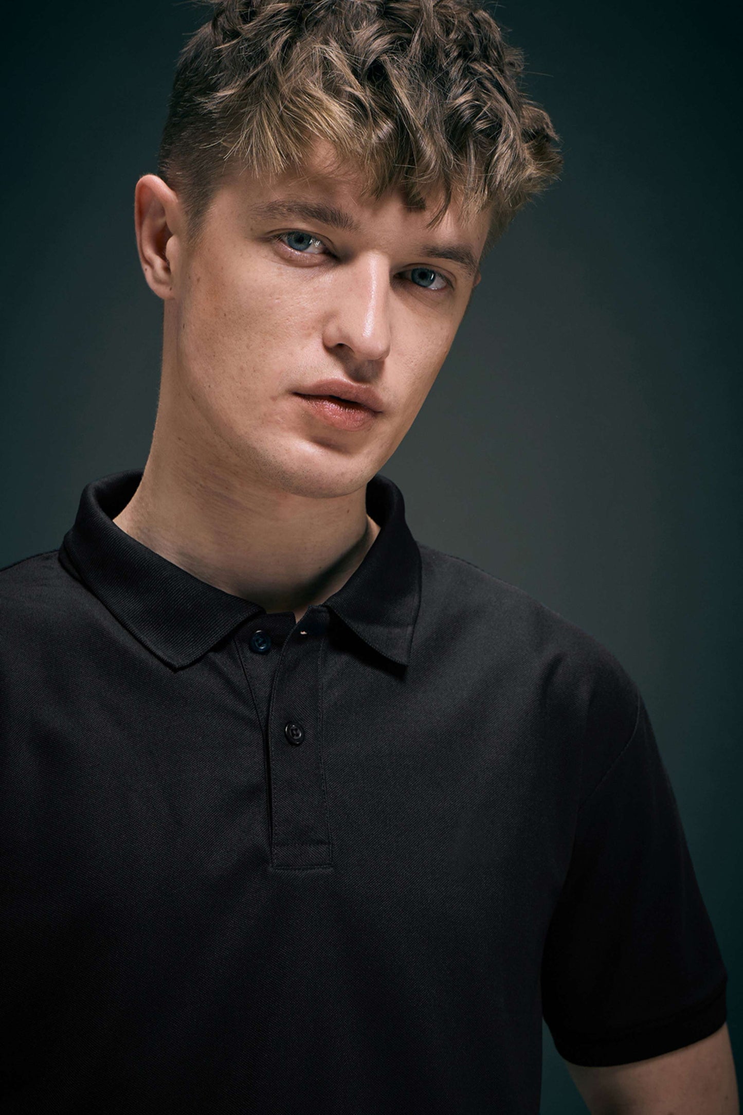 Smart Tech Polo - Black Plus Size