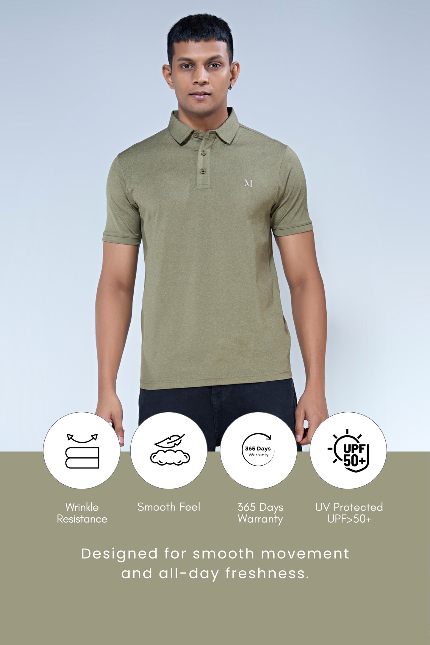 Green Duracool Polo