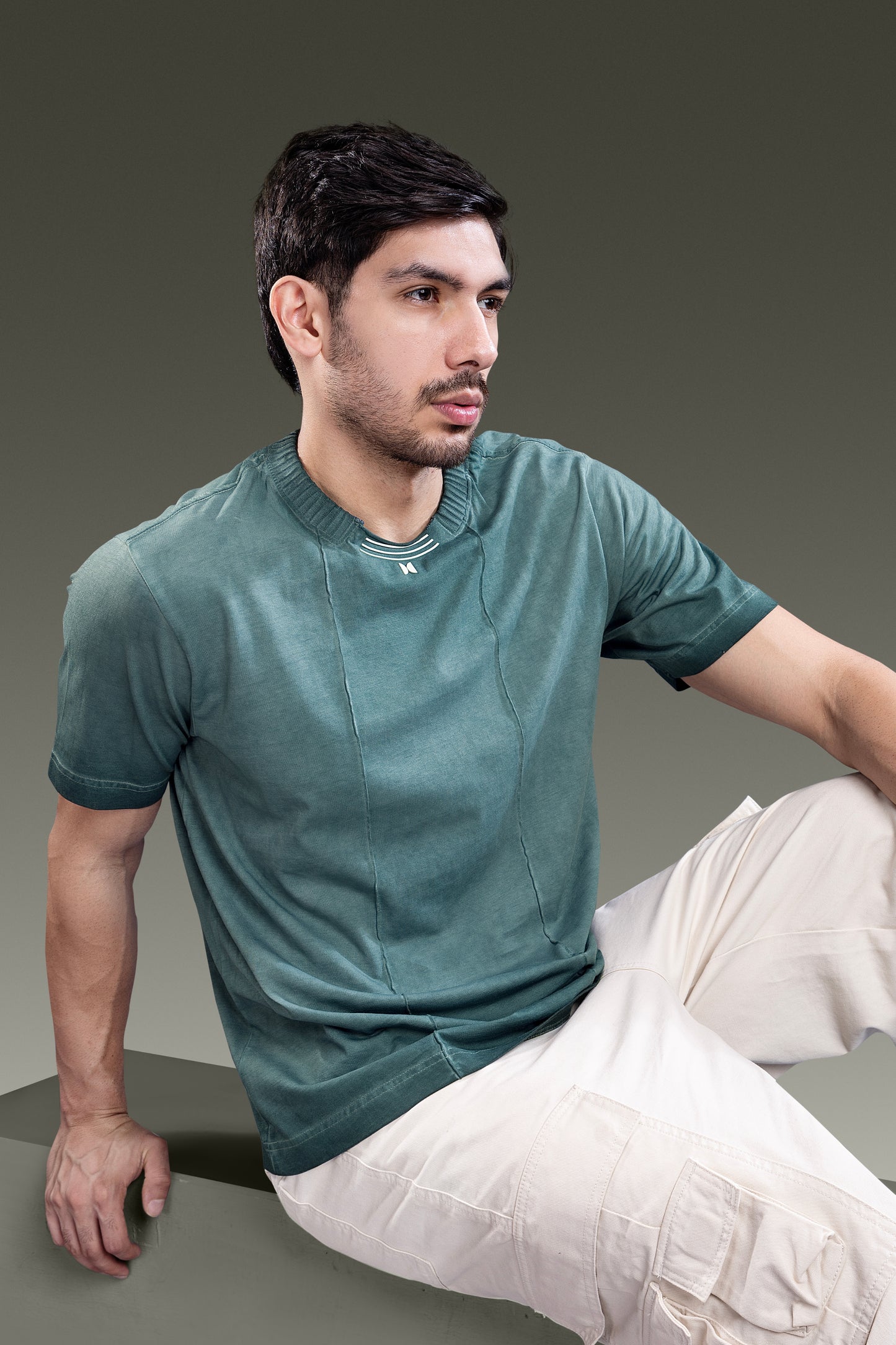 Pine Forest - Retro Oversize T-shirt
