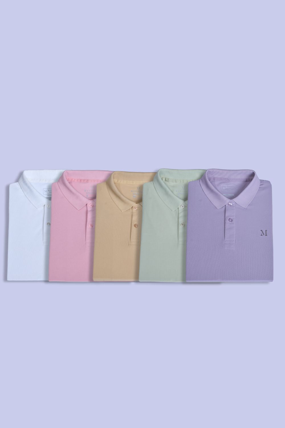 Holiday Polos Pack Of 5  Maxzone Clothing M  