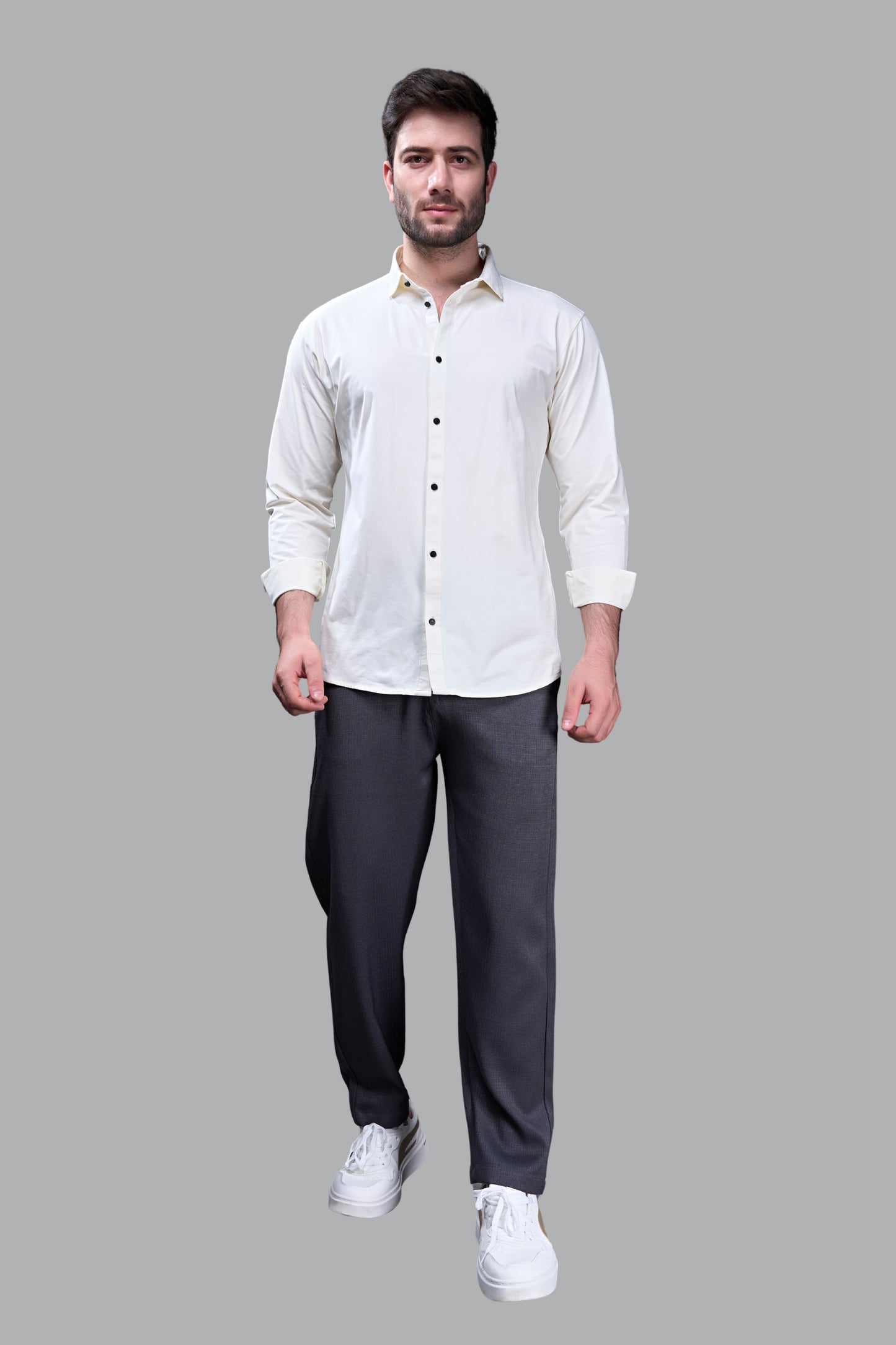 Charcoal - Linear Track Pant
