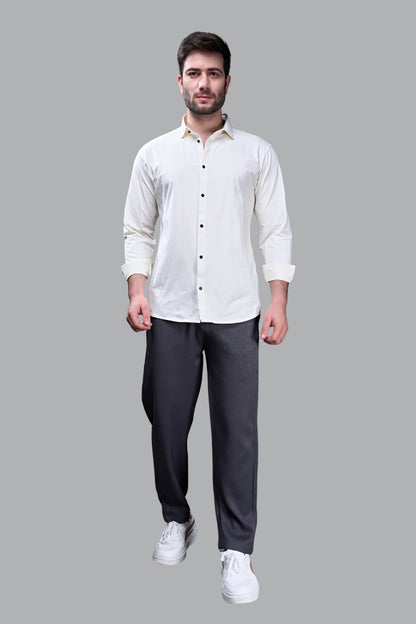 Charcoal - Linear Track Pant