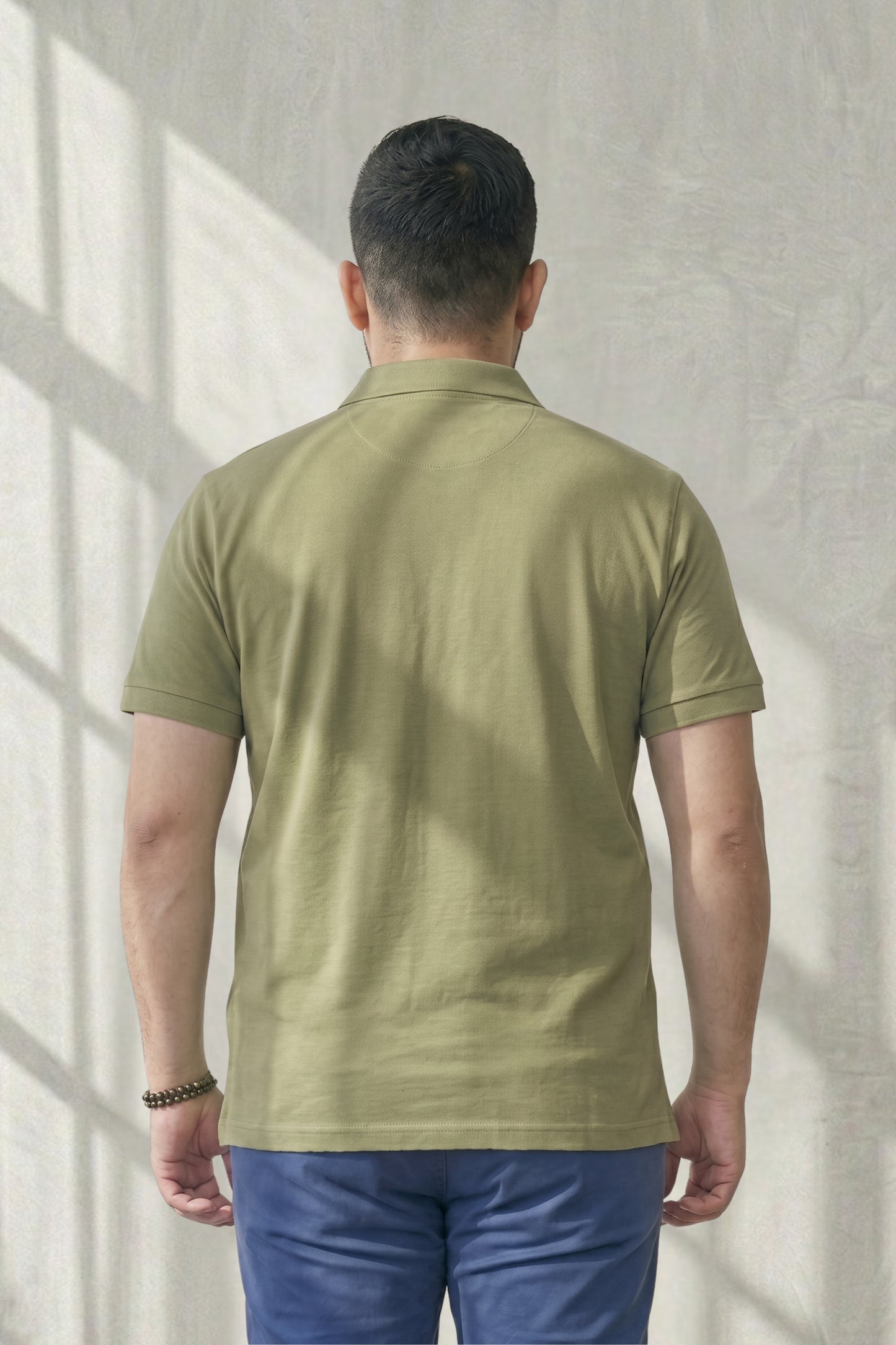 Forest - Zyric Pocket Polo Plus Size