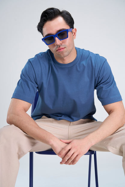 Dark Blue - 24*7 Oversize T-shirt