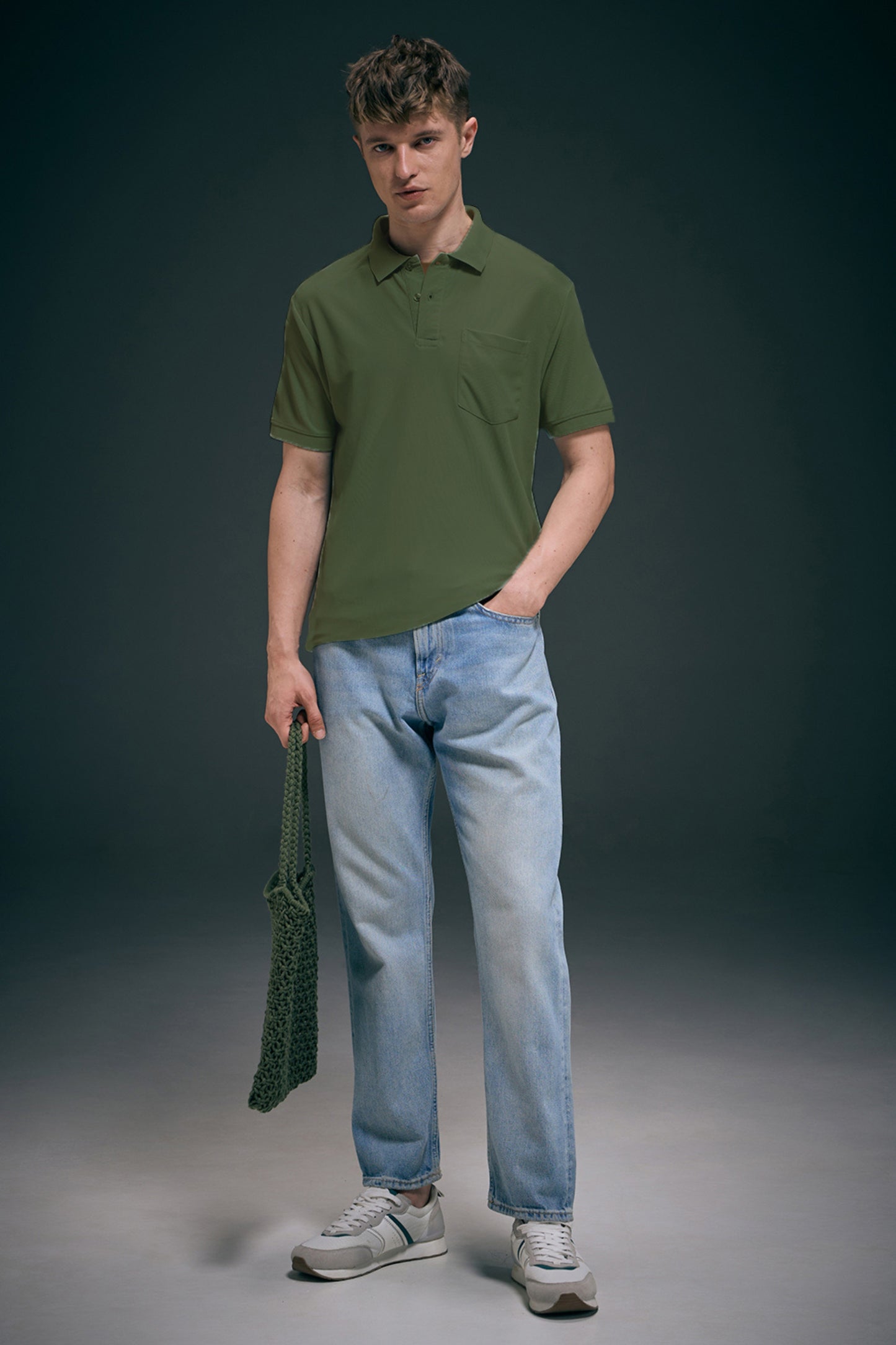 Olive - Smart Tech Pocket Polo