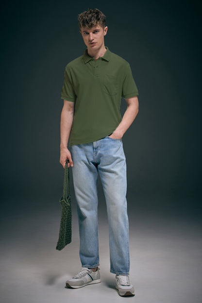 Olive - Smart Tech Pocket Polo