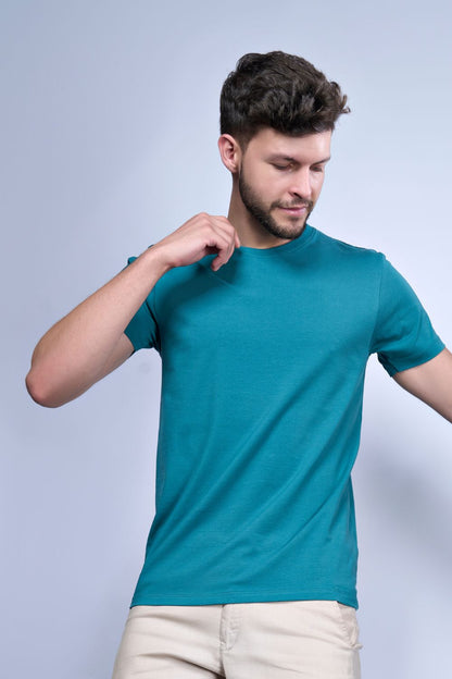 British Green - Stretch t-shirt T-SHIRT Maxzone Clothing   